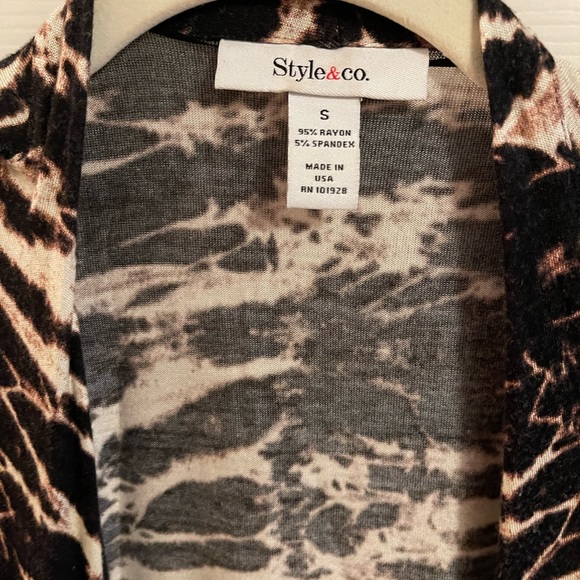 Style&co light cardigan size small - Picture 2 of 8